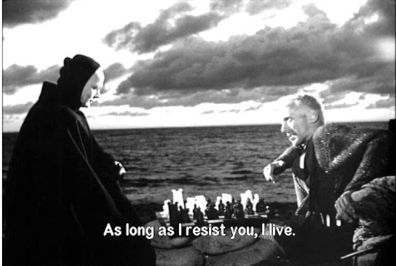 scena dal film il settimo sigillo