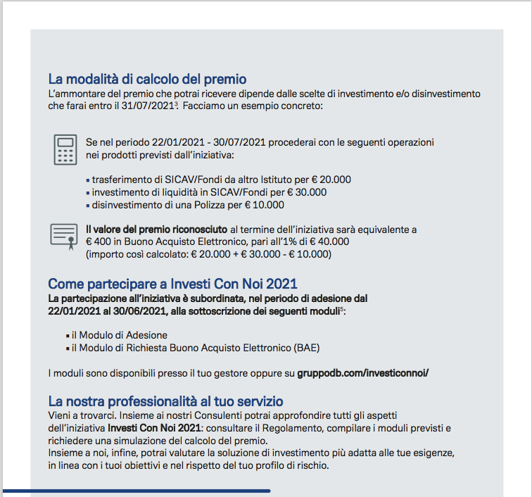 Offerta Deutsche Bank 2