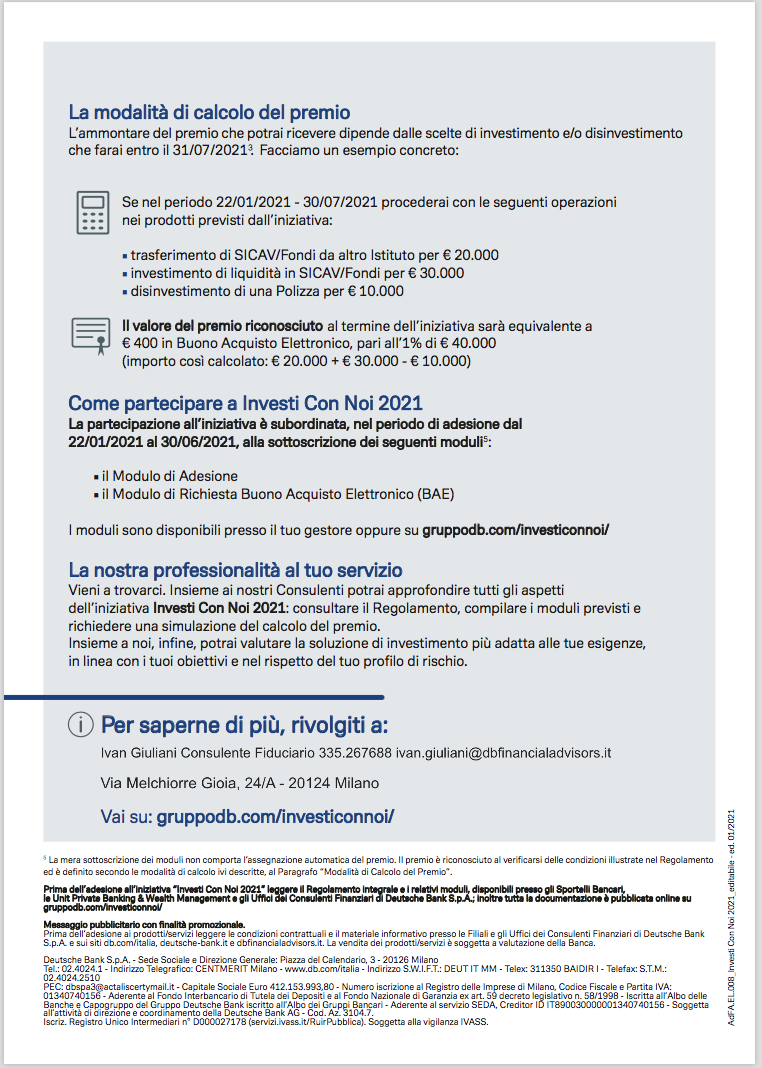 Investi con noi 2