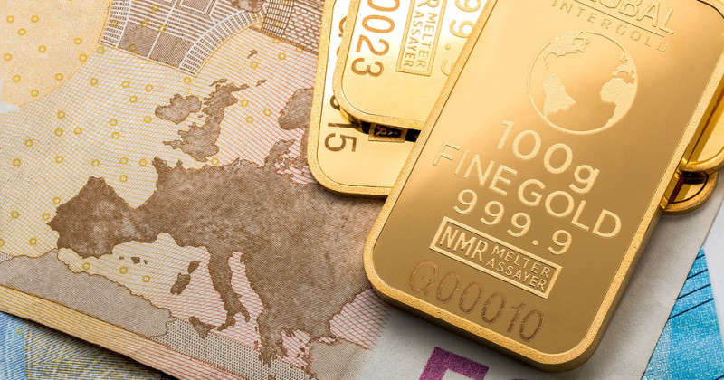 Lingotti d'oro ed euro