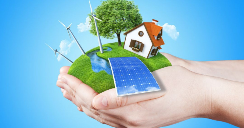 Mani, sostenibilità, energie rinnovabili, green